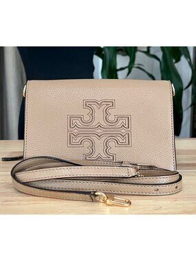 ✺✺ AUTHENTIC TORY BURCH BROWN HARPER HANDBAG ✺✺